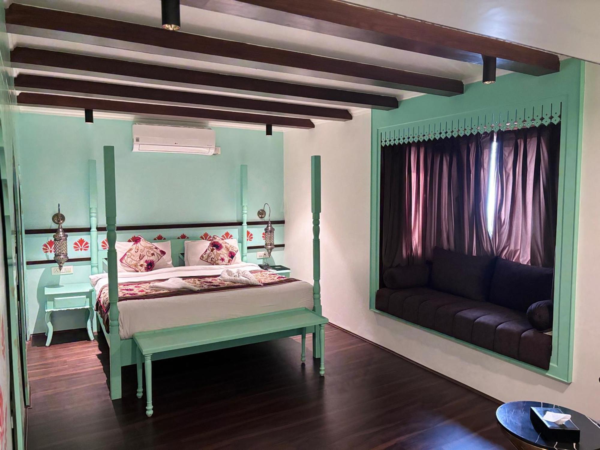 Hotel Green Rooms, Vintage Luxury Near Dal Lake Srīnagar Exteriér fotografie